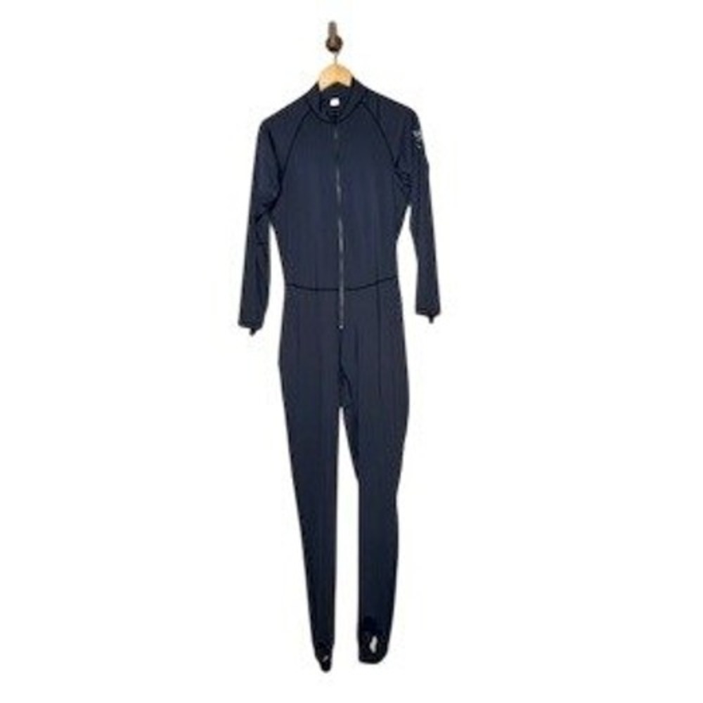 EVO Mens 6 oz Lycra Skin Full Body Rash Guard Jumpsuit Black XL NEW
